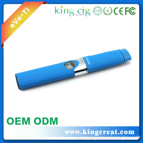Wax Vaporizer, Dry Herb Vaporizer Evo-Ti E Cigarette, , Vapor Pen 360mAh, OEM